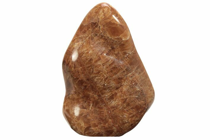 Bargain, Polished, Orange Calcite Freeform - Madagascar #230289